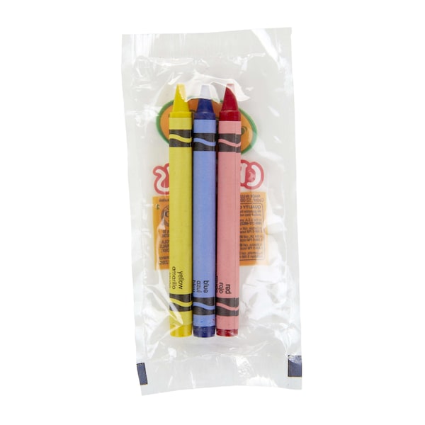 Crayon Cello Red/Yellow/Blue, PK360
